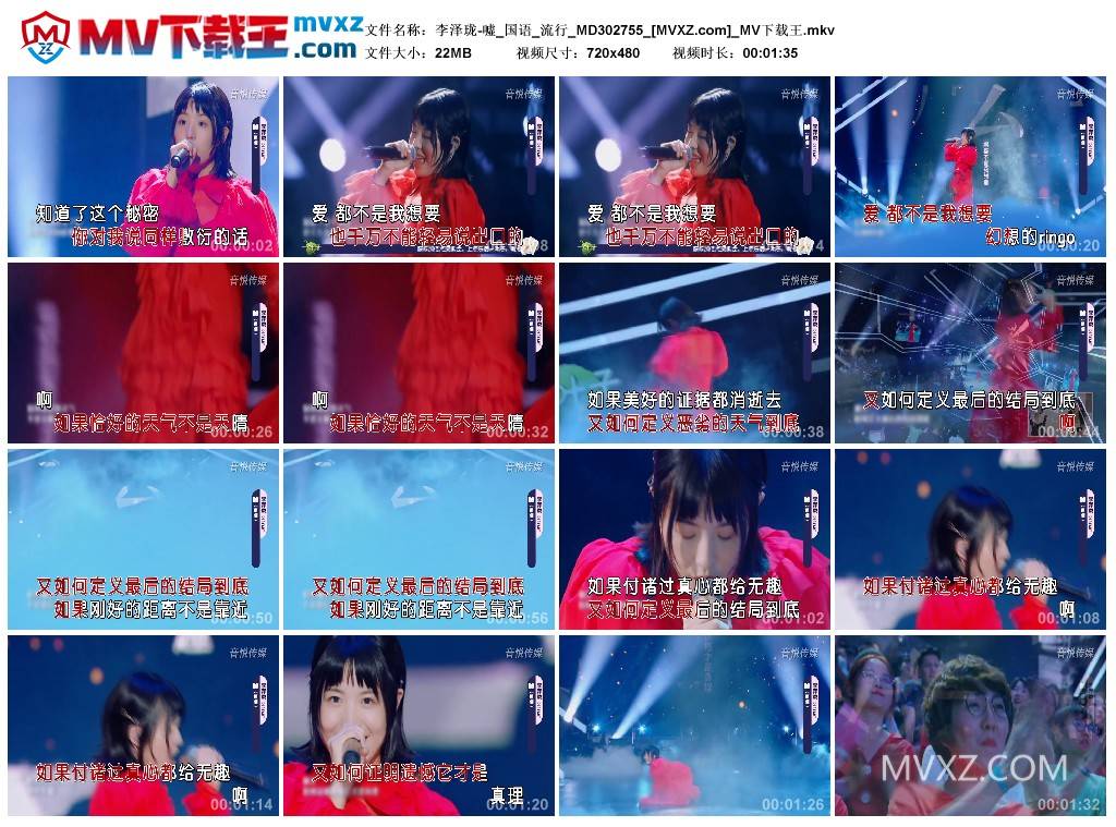 李泽珑-嘘_国语_流行_MD302755